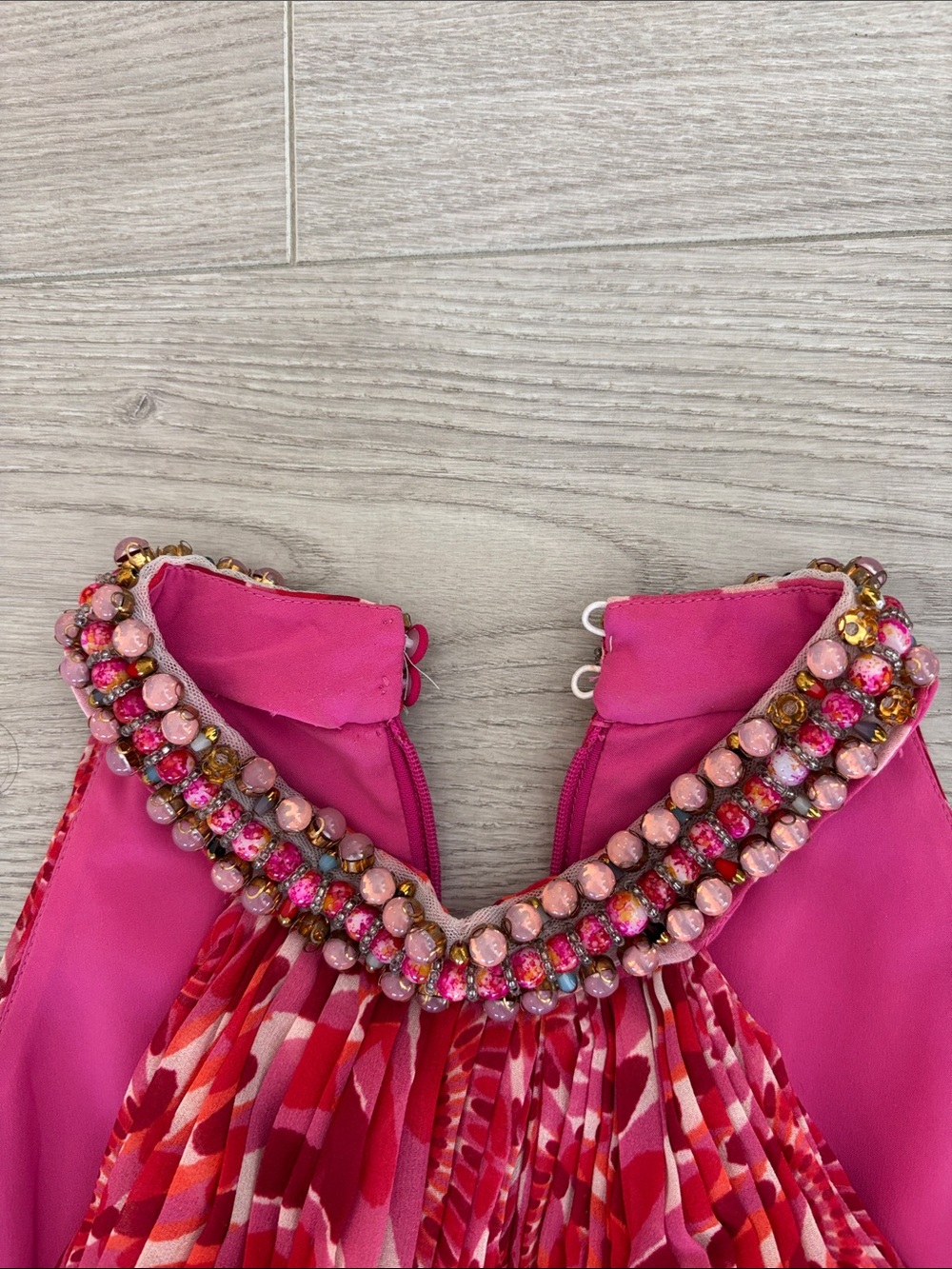 Teri Jon Halter Maxi Dress - Picture 3 of 13